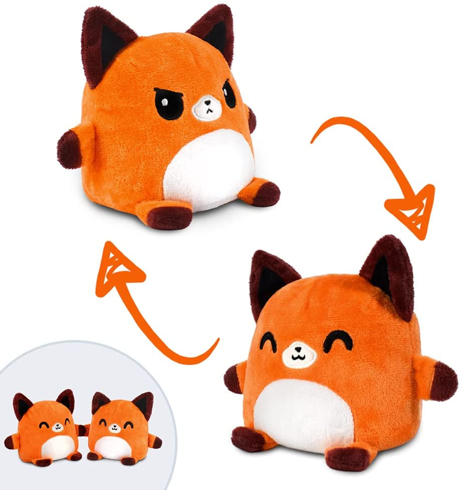 - Plushmates - Magnetic Reversible Plushies That Hold Hands When Happy - Avocado Cat - Huggable and Soft Sensory Fidget Toy Stuffed Animals That Show Your Mood - Gift for Kids and Adults!