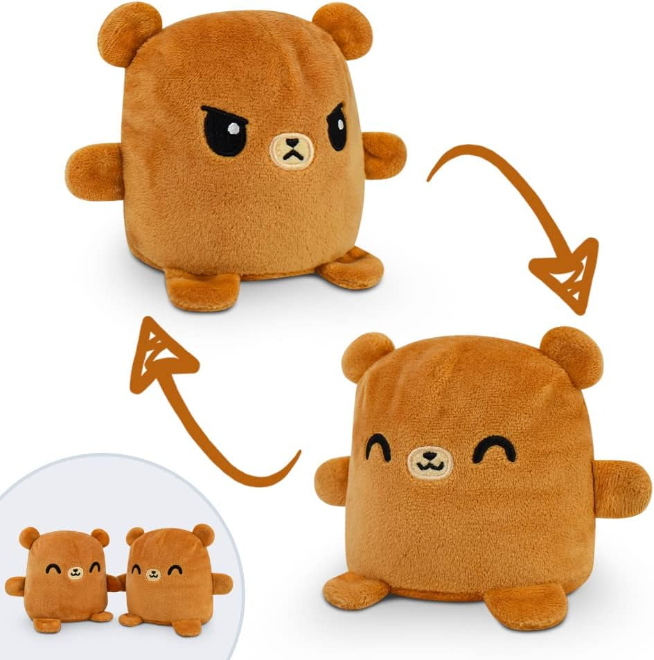 - Plushmates - Magnetic Reversible Plushies That Hold Hands When Happy - Avocado Cat - Huggable and Soft Sensory Fidget Toy Stuffed Animals That Show Your Mood - Gift for Kids and Adults!