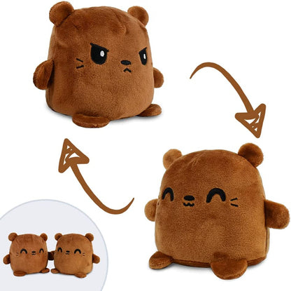 - Plushmates - Magnetic Reversible Plushies That Hold Hands When Happy - Avocado Cat - Huggable and Soft Sensory Fidget Toy Stuffed Animals That Show Your Mood - Gift for Kids and Adults!
