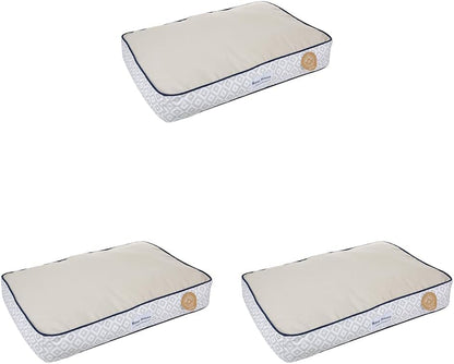 Now House by  Grey Diamond Cushion Dog Bed, Medium Washable for Pets