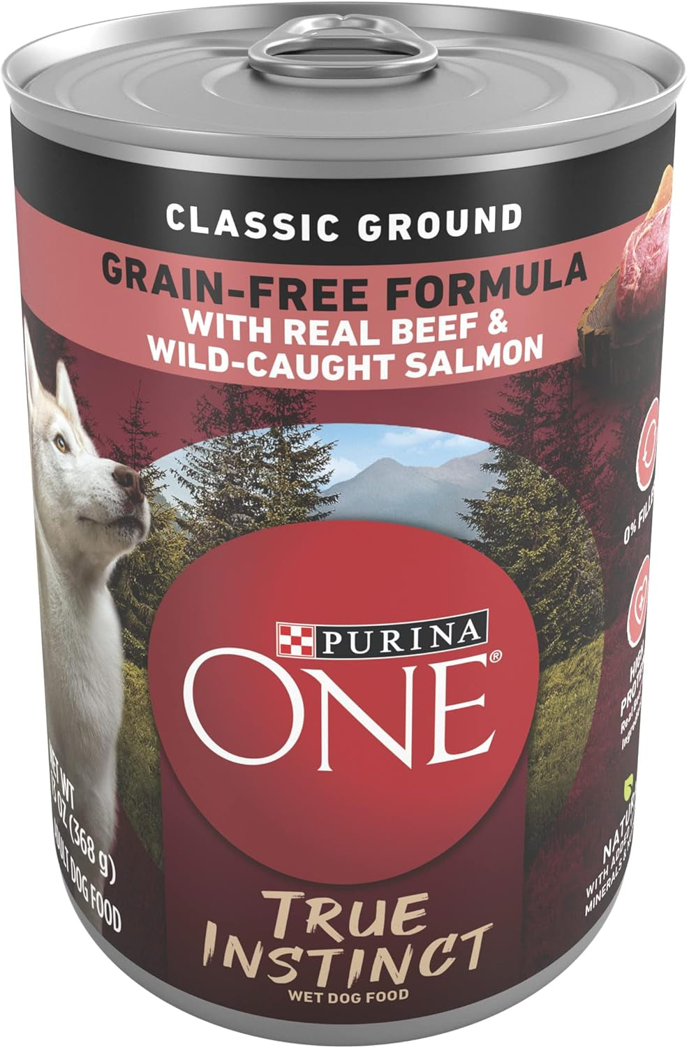 High Protein Wet Dog Food True Instinct Tender Cuts in Dog Food Gravy with Real Chicken and Duck - (Pack of 12) 13 Oz. Cans